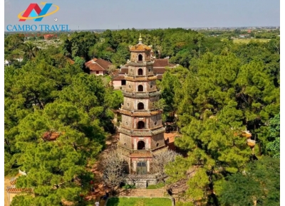 រាជធានីភ្នំពេញ - ទីក្រុងសៃហ្គន - ដាណាង - សឺនត្រា - ភ្នំថ្មម៉ាប - ហូយអាន - បន្ទាយហ៊ឺ (៤ ថ្ងៃ ៣ យប់)